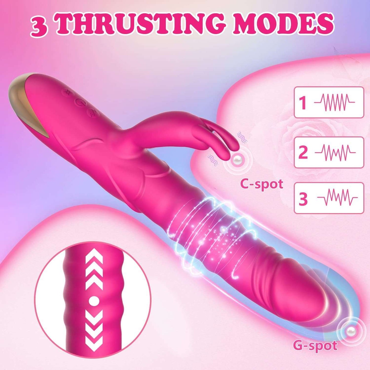 Thrusting G - Spot Rabbit Vibrator - SinfulX