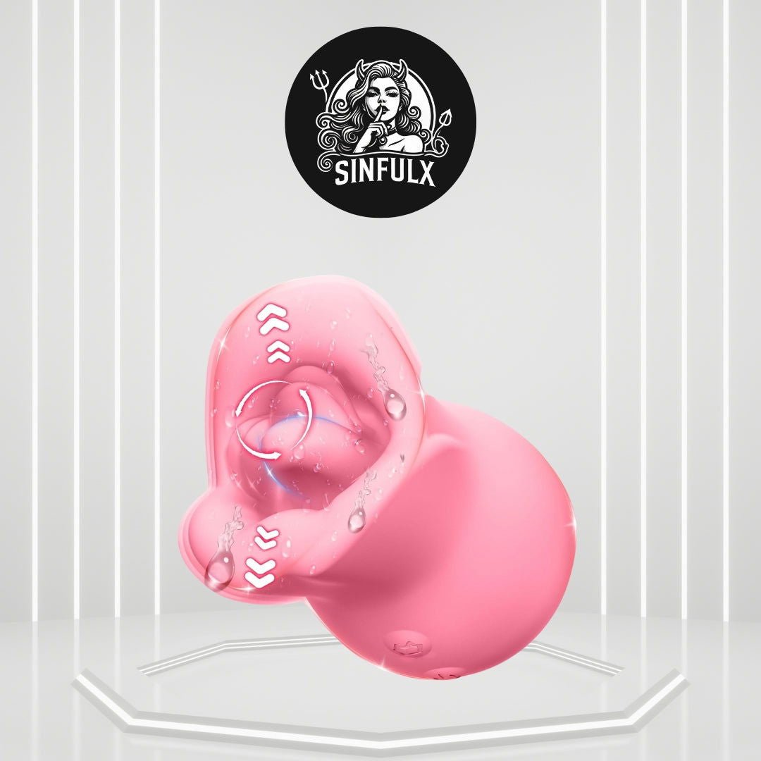 ErgoPulse Rotating Tongue Clitoral Stimulator - SinfulX