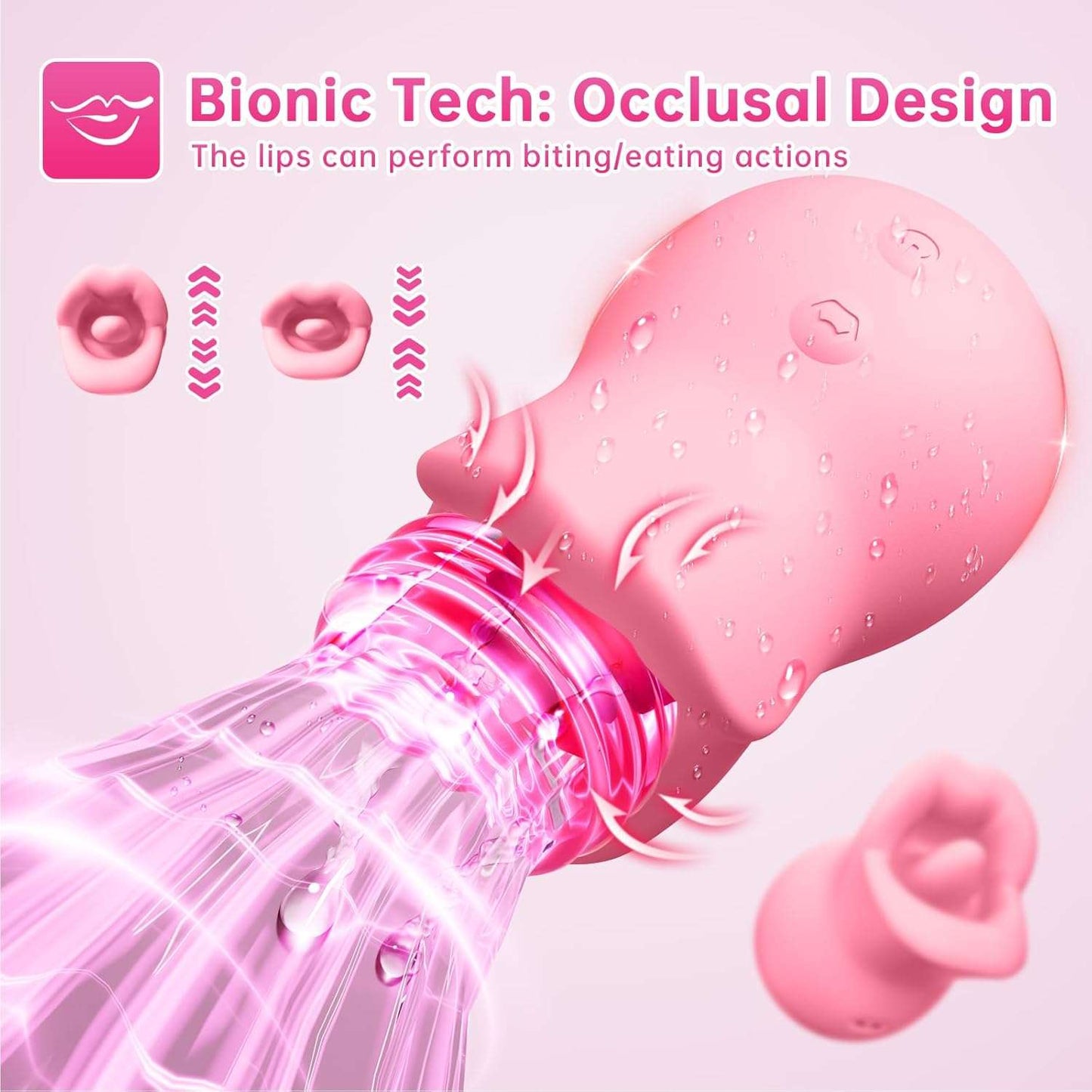 ErgoPulse Rotating Tongue Clitoral Stimulator - SinfulX
