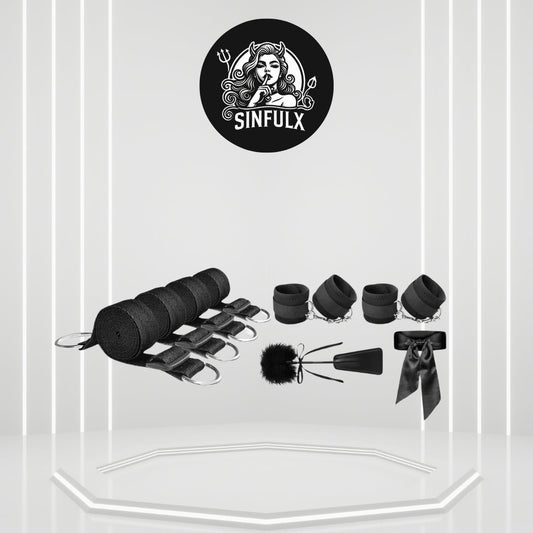 BDSM Bondage Bed & Restraints Kit - SinfulX