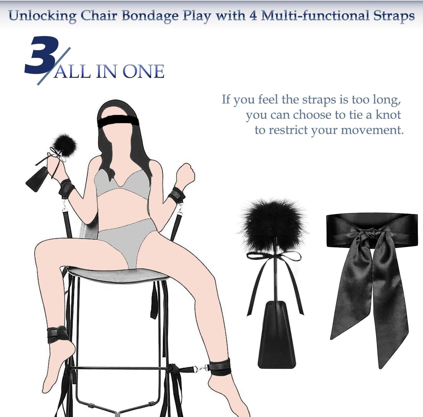 BDSM Bondage Bed & Restraints Kit - SinfulX