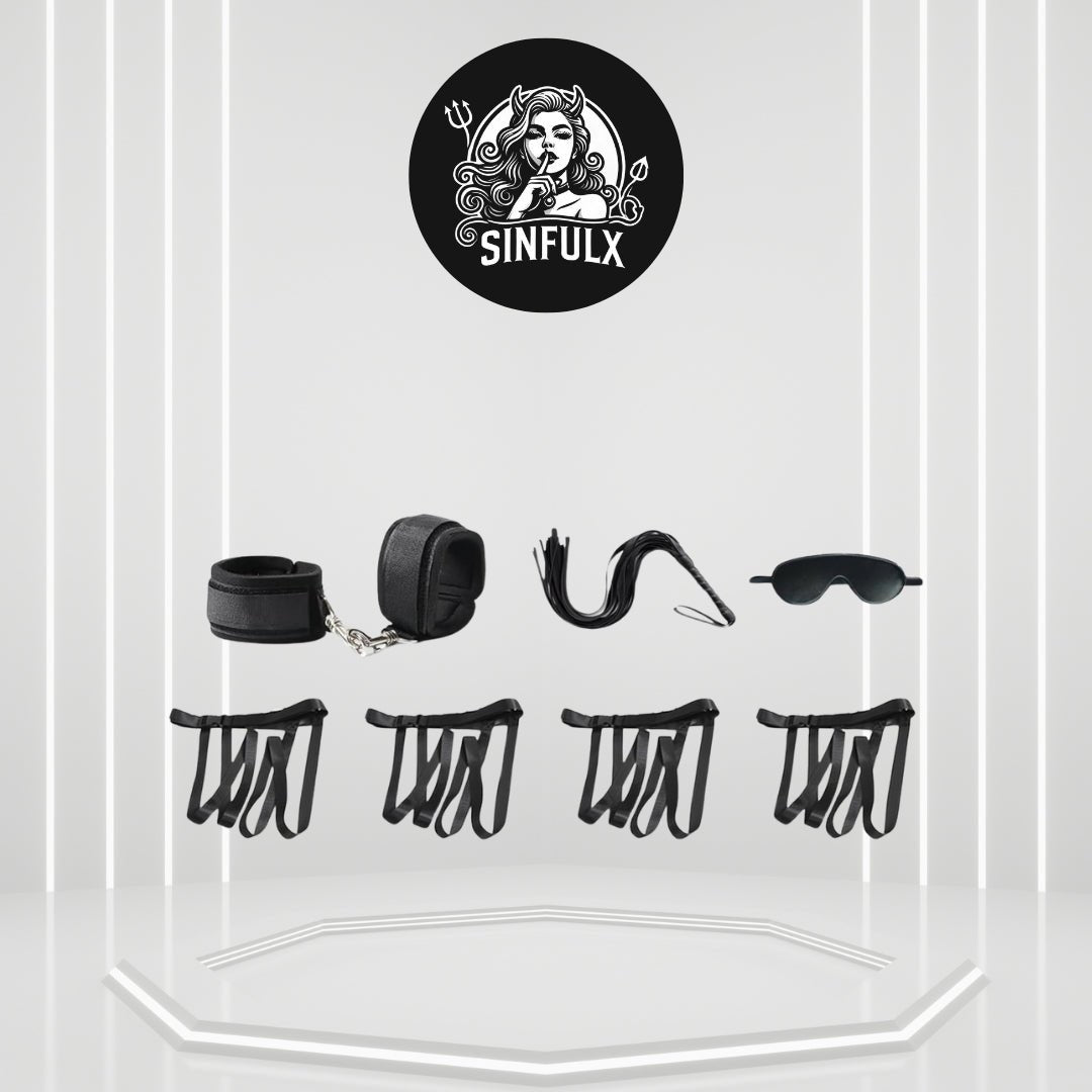 Extreme BDSM Bed Restraints Kit - SinfulX