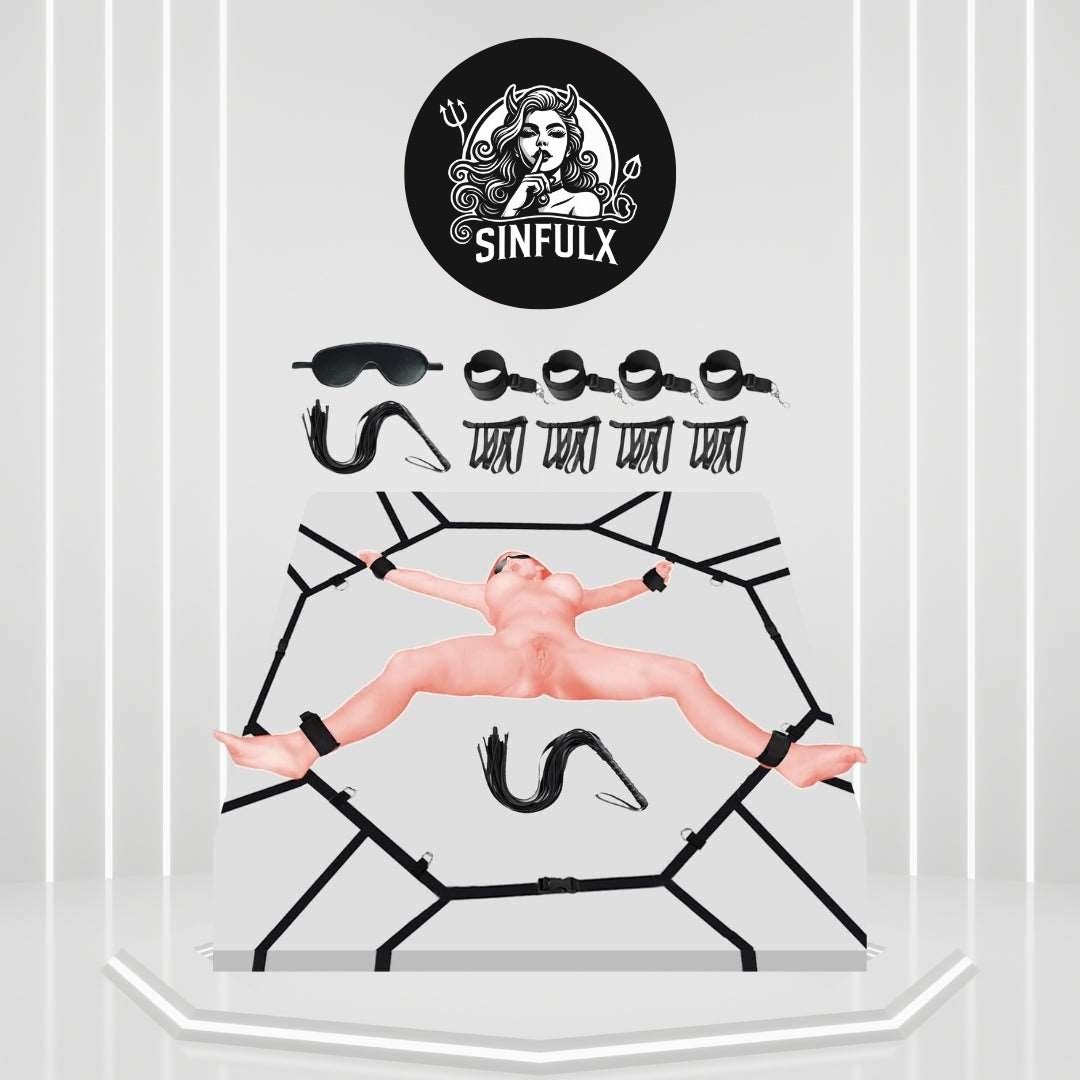 Extreme BDSM Bed Restraints Kit - SinfulX