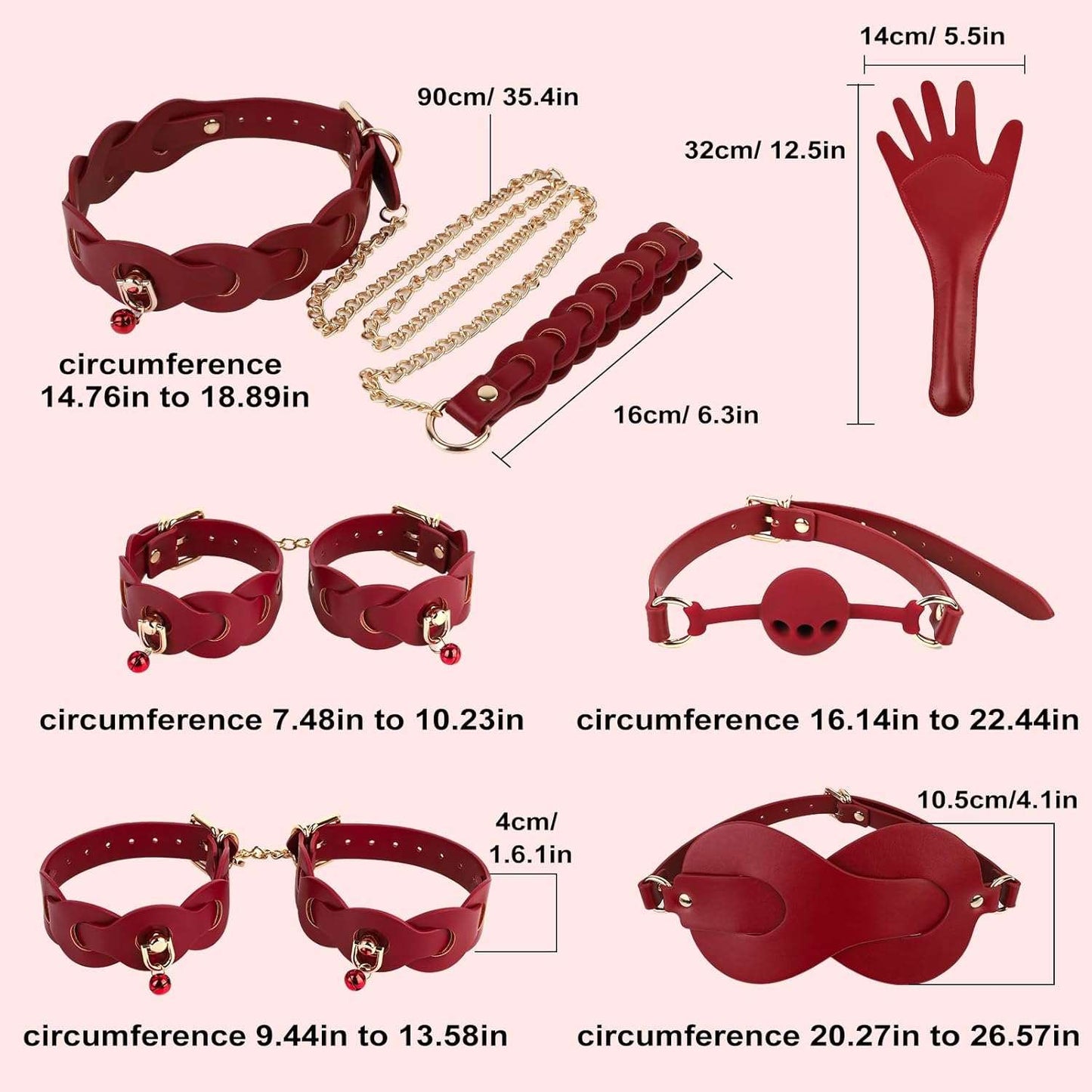 Multi Combination BDSM Bondage Kit - SinfulX