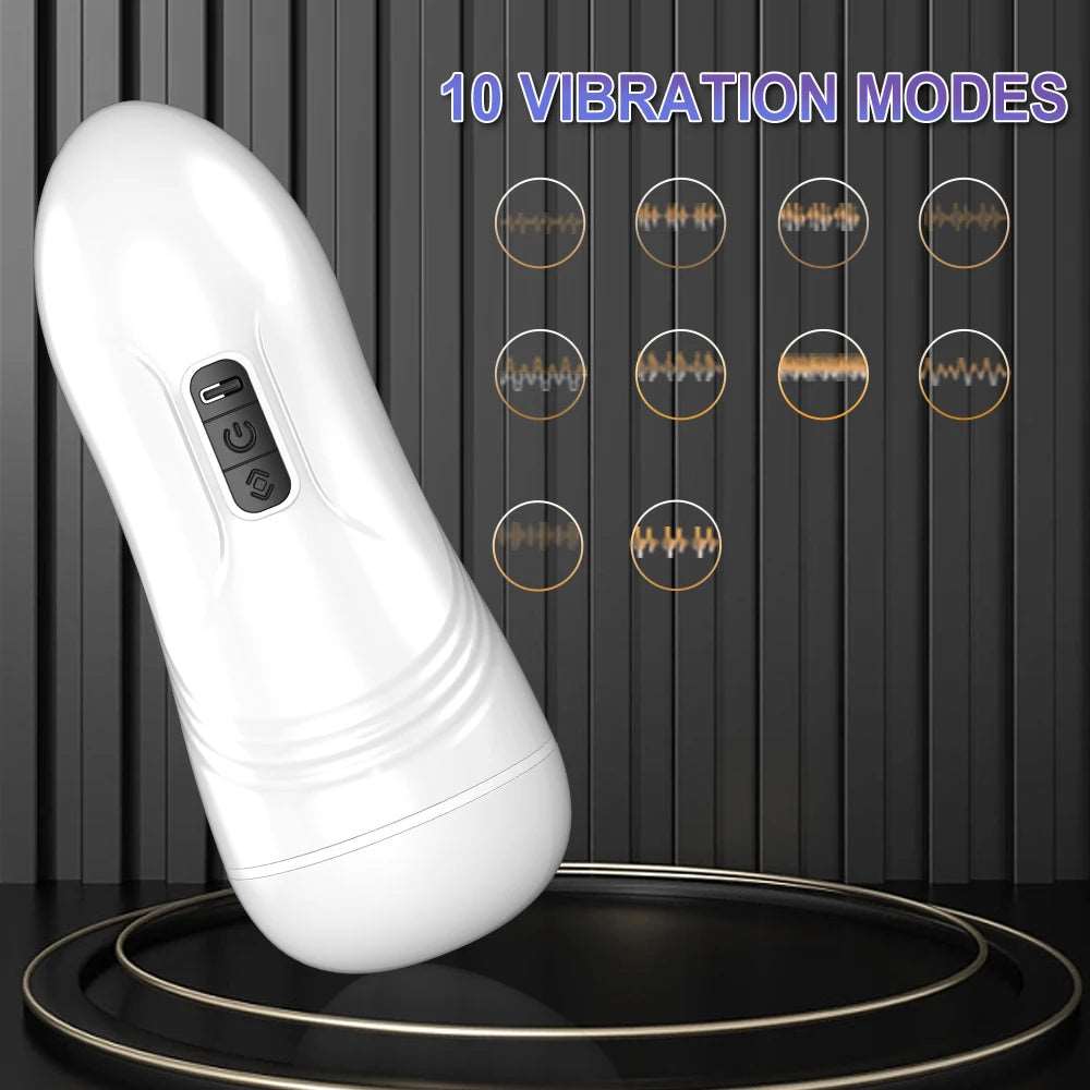 Auto Suction Pleasure Cup Masturbator - SinfulXEndurance Masturbator