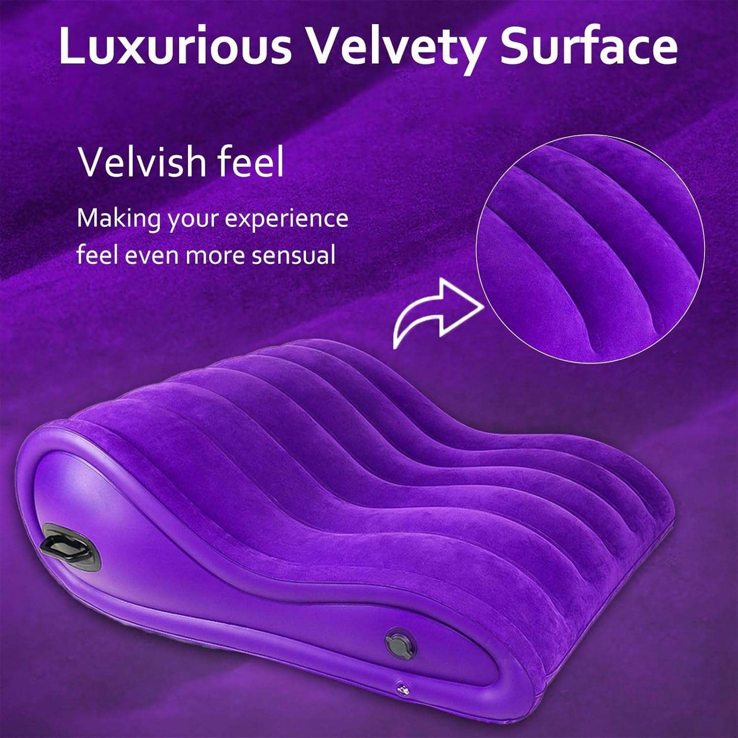 Luxurious BDSM Inflatable Sex Pillow - SinfulX