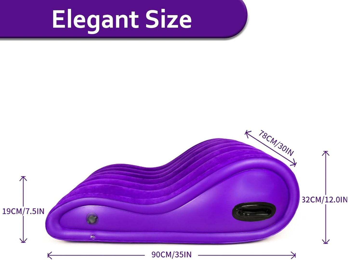 Luxurious BDSM Inflatable Sex Pillow - SinfulX