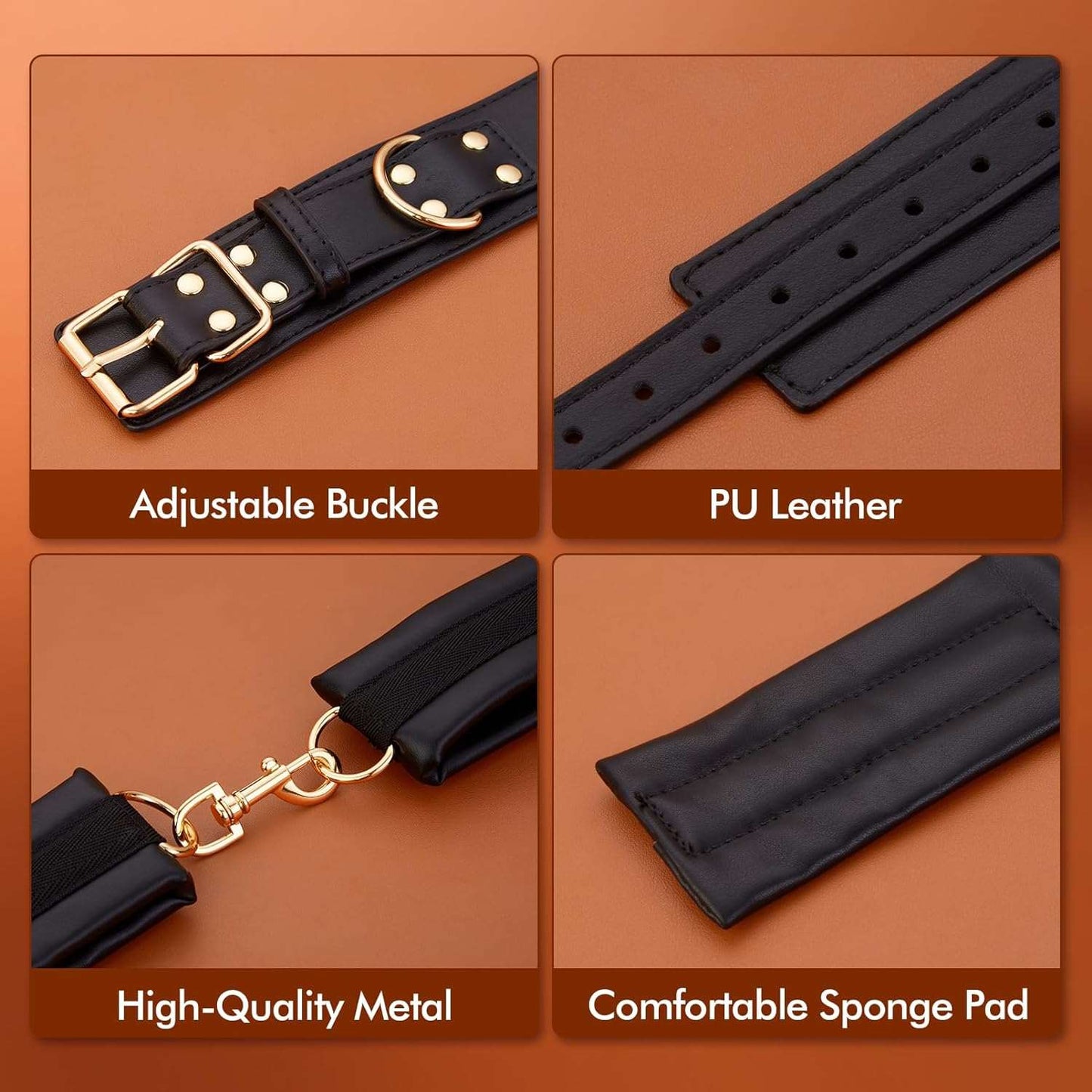 Full - Body Neck - to - Ankle BDSM Restraint Kit - SinfulX