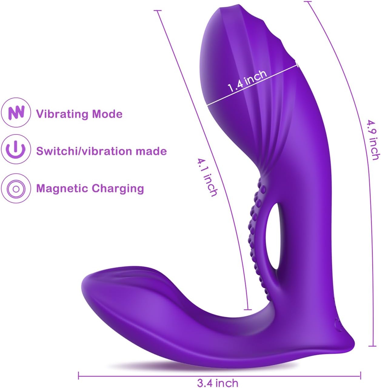 SculptCrave App Control Dual Stimulation Vibrator - SinfulX