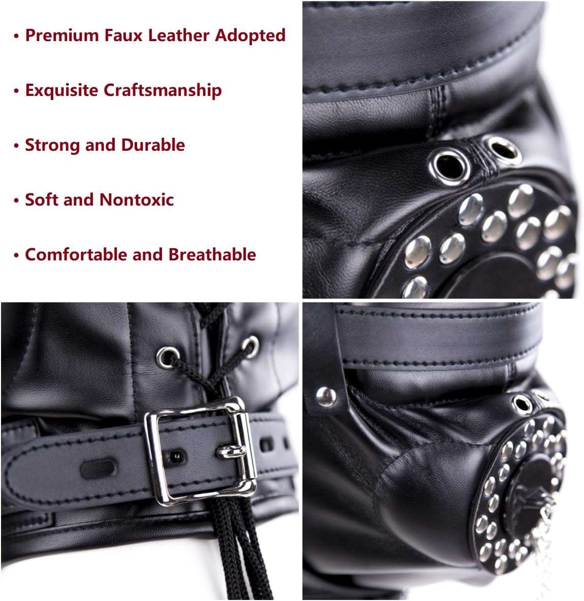 Extreme BDSM Full Face Sex Mask - SinfulX