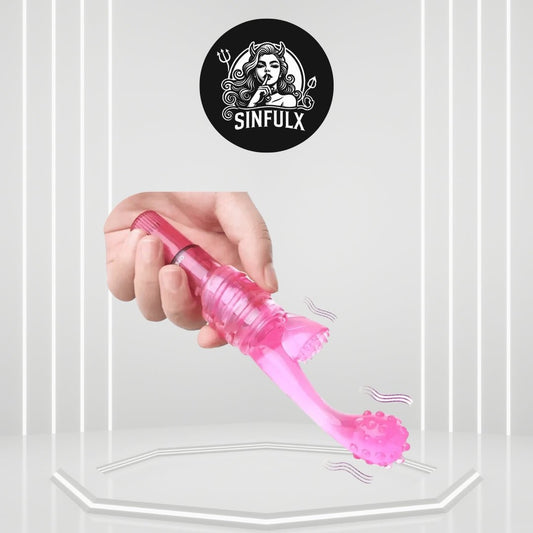 DuoPleasure Clitoris & G - Spot Vibrator - SinfulXClitoral Stimulation Dildo Vibrator