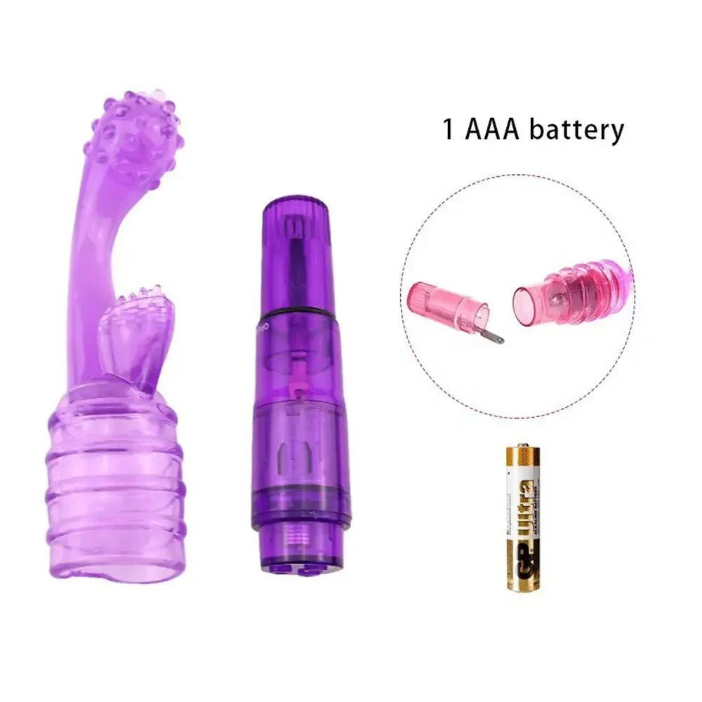 DuoPleasure Clitoris & G - Spot Vibrator - SinfulXClitoral Stimulation Dildo Vibrator