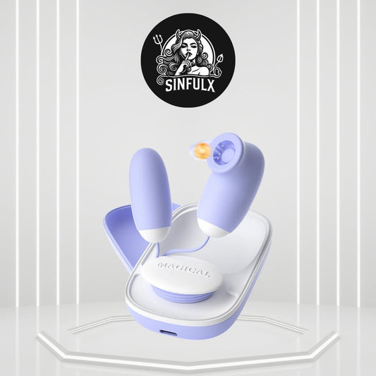 AeroPulse Clit Sucking Egg Vibrator - SinfulXEgg Vibrator