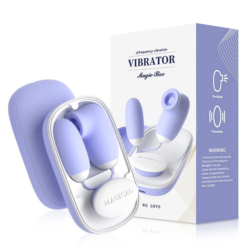 AeroPulse Clit Sucking Egg Vibrator - SinfulXEgg Vibrator