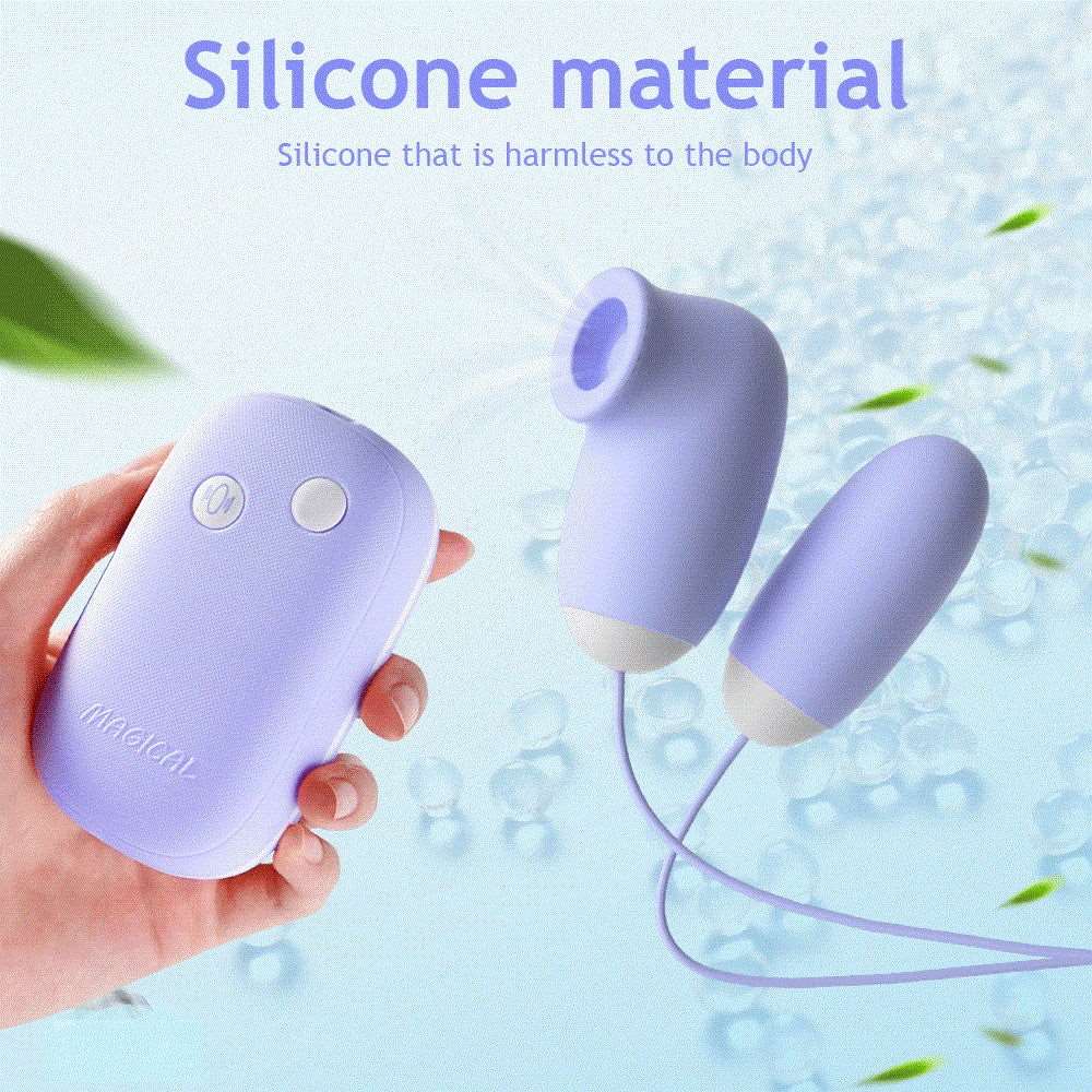 AeroPulse Clit Sucking Egg Vibrator - SinfulXEgg Vibrator