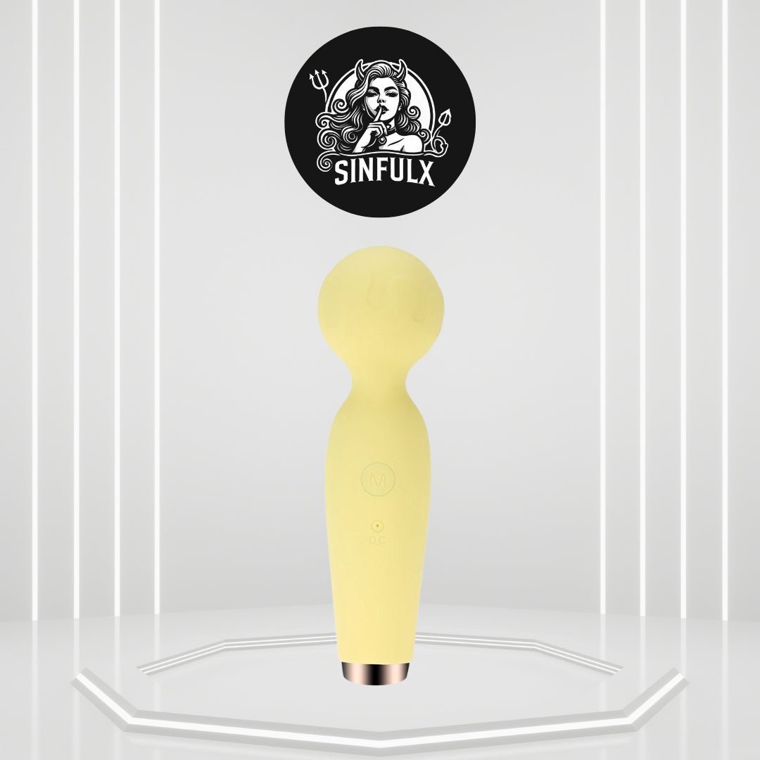 FeatherTouch Clit Massager Wand - SinfulXClitoral Vibrator Wand