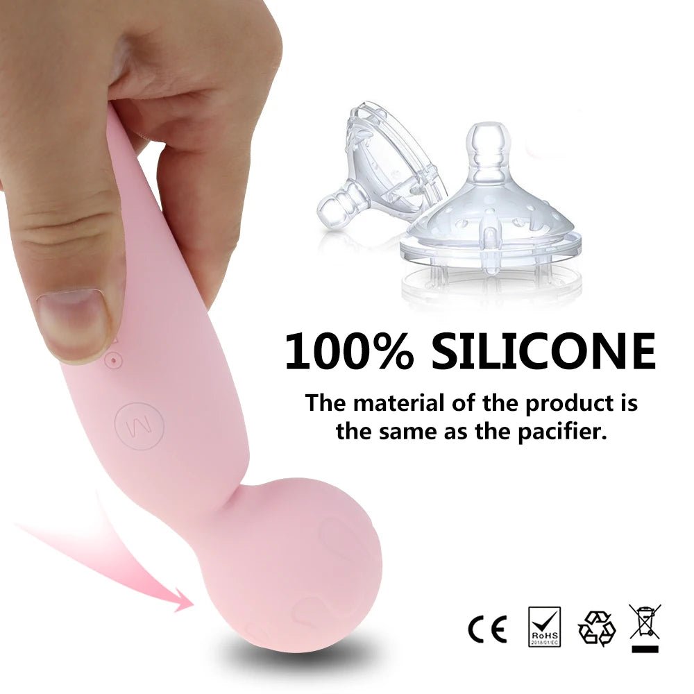FeatherTouch Clit Massager Wand - SinfulXClitoral Vibrator Wand