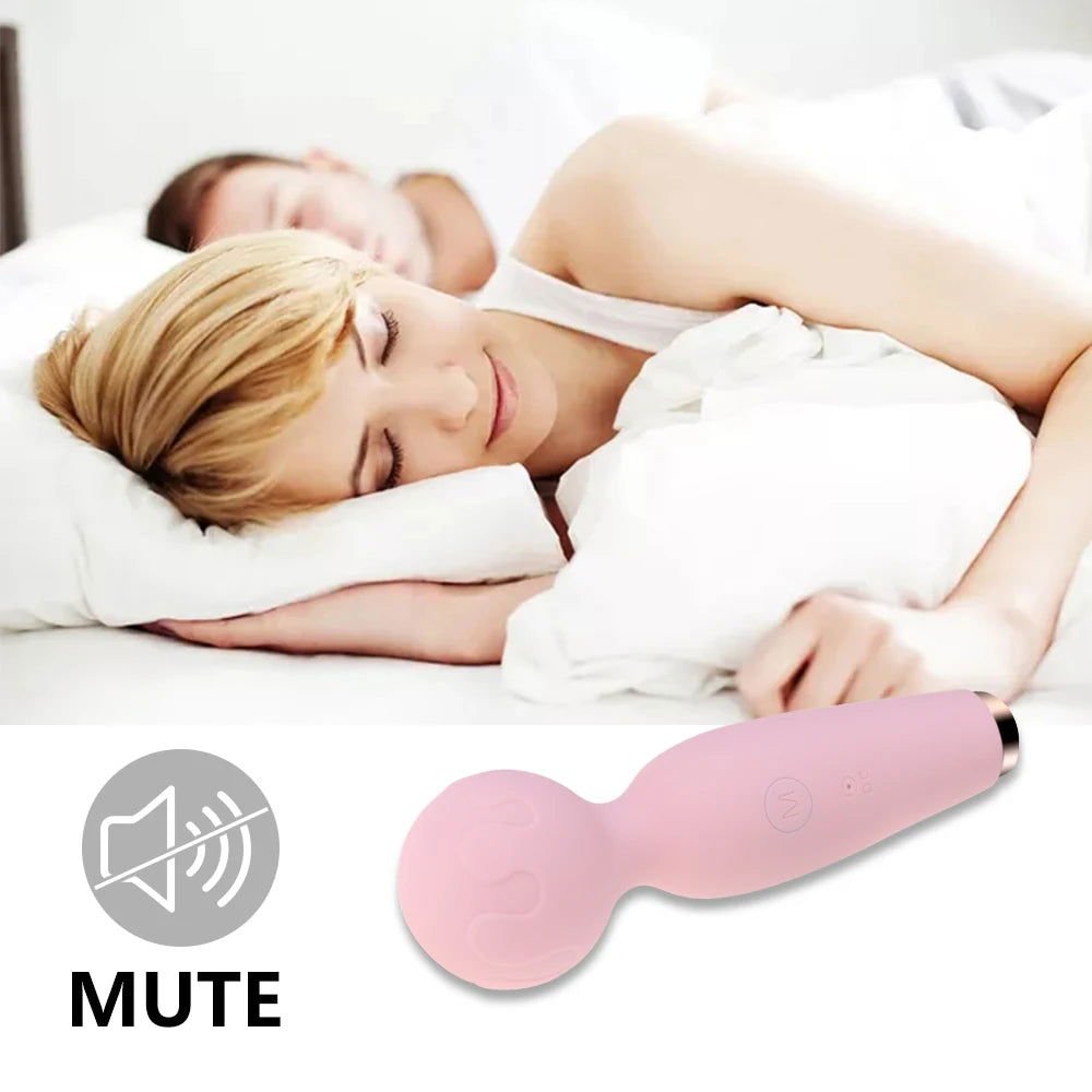 FeatherTouch Clit Massager Wand - SinfulXClitoral Vibrator Wand