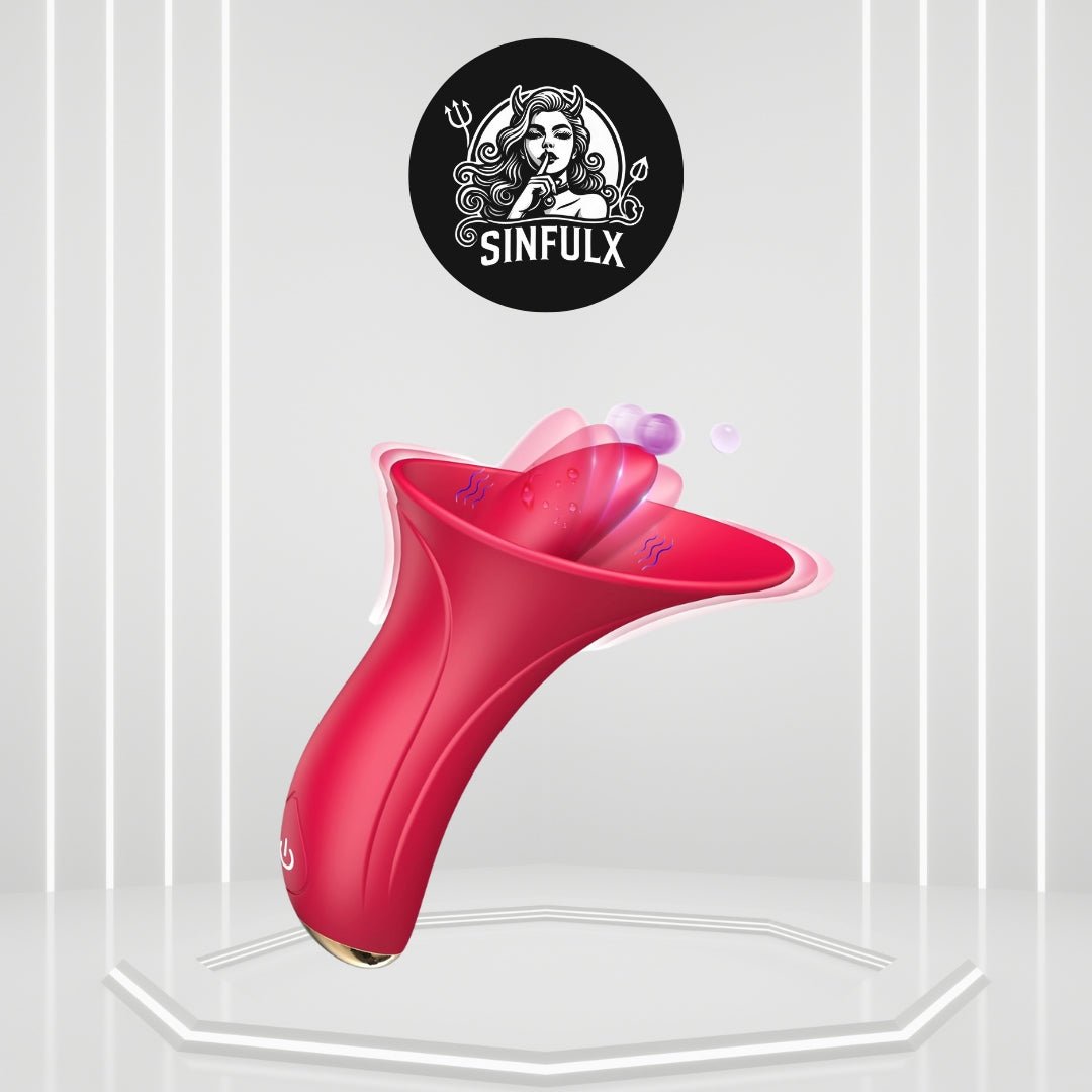 LuxeBloom Rose Clitoral Vibrator - SinfulX