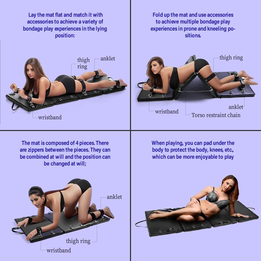 LuxeBond Advanced BDSM Restraint Sex Mat - SinfulX
