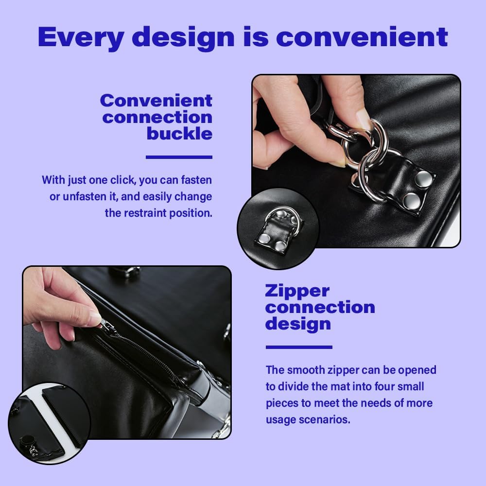 LuxeBond Advanced BDSM Restraint Sex Mat - SinfulX