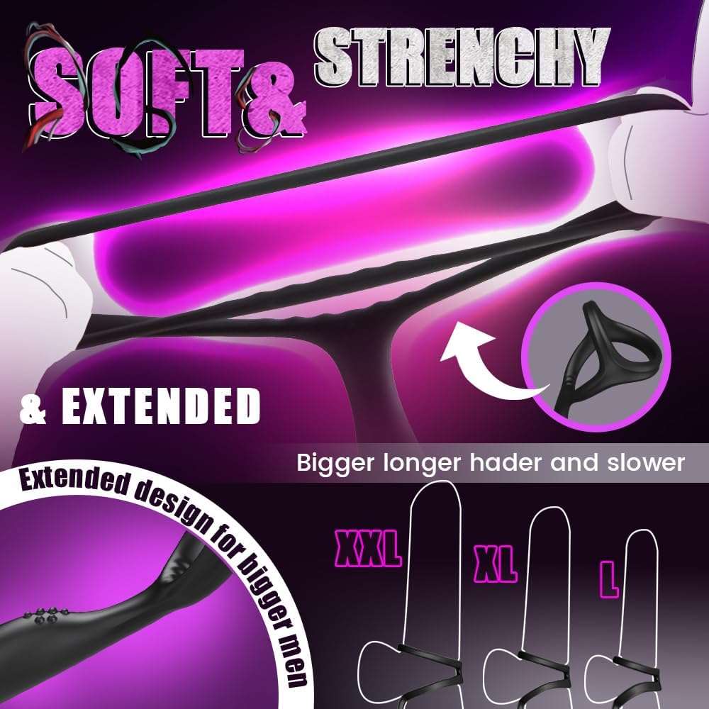 PowerThrust Prostate Vibrator Penis Ring - SinfulX