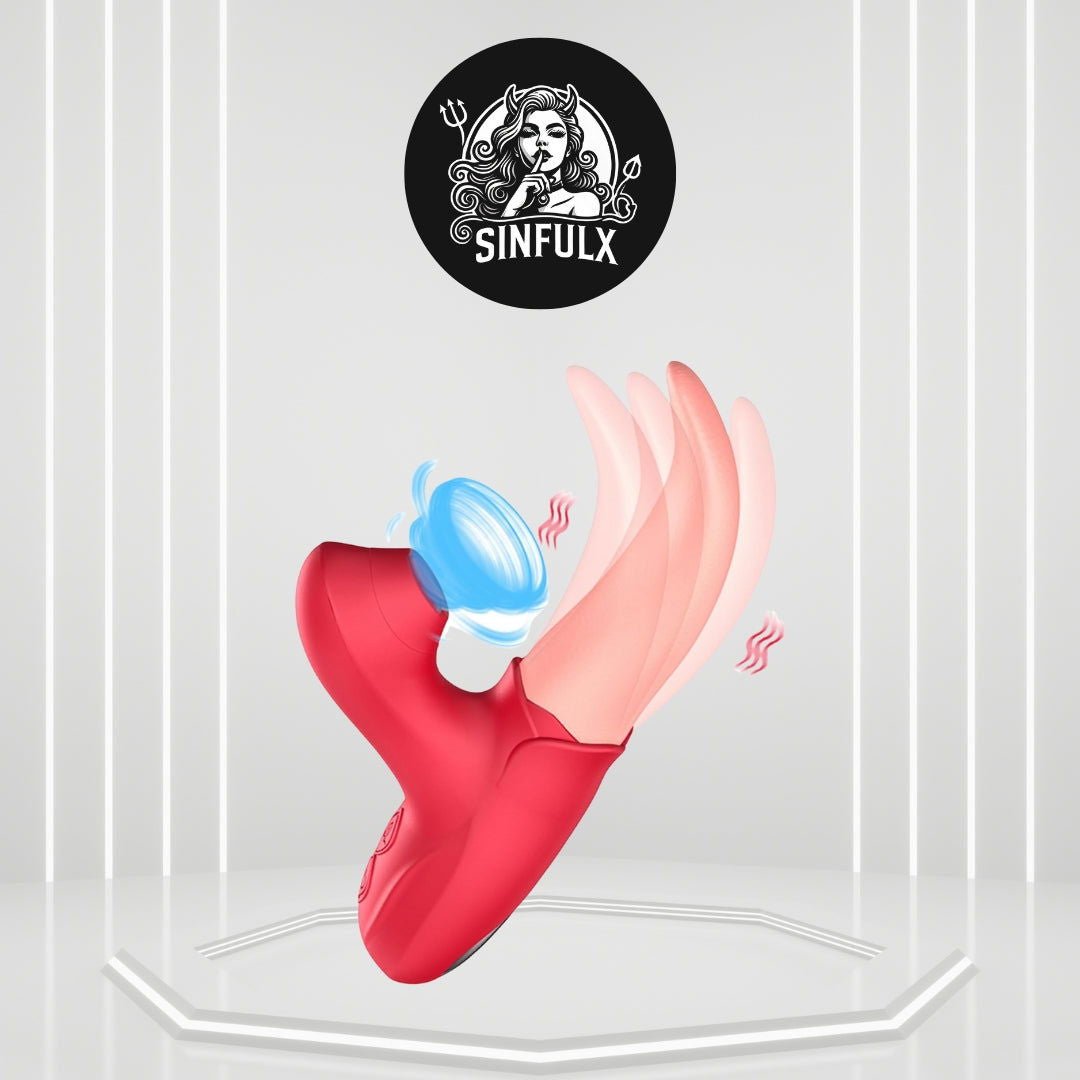MotionWave Intense Tongue - Licking Sensation Vibrator - SinfulX