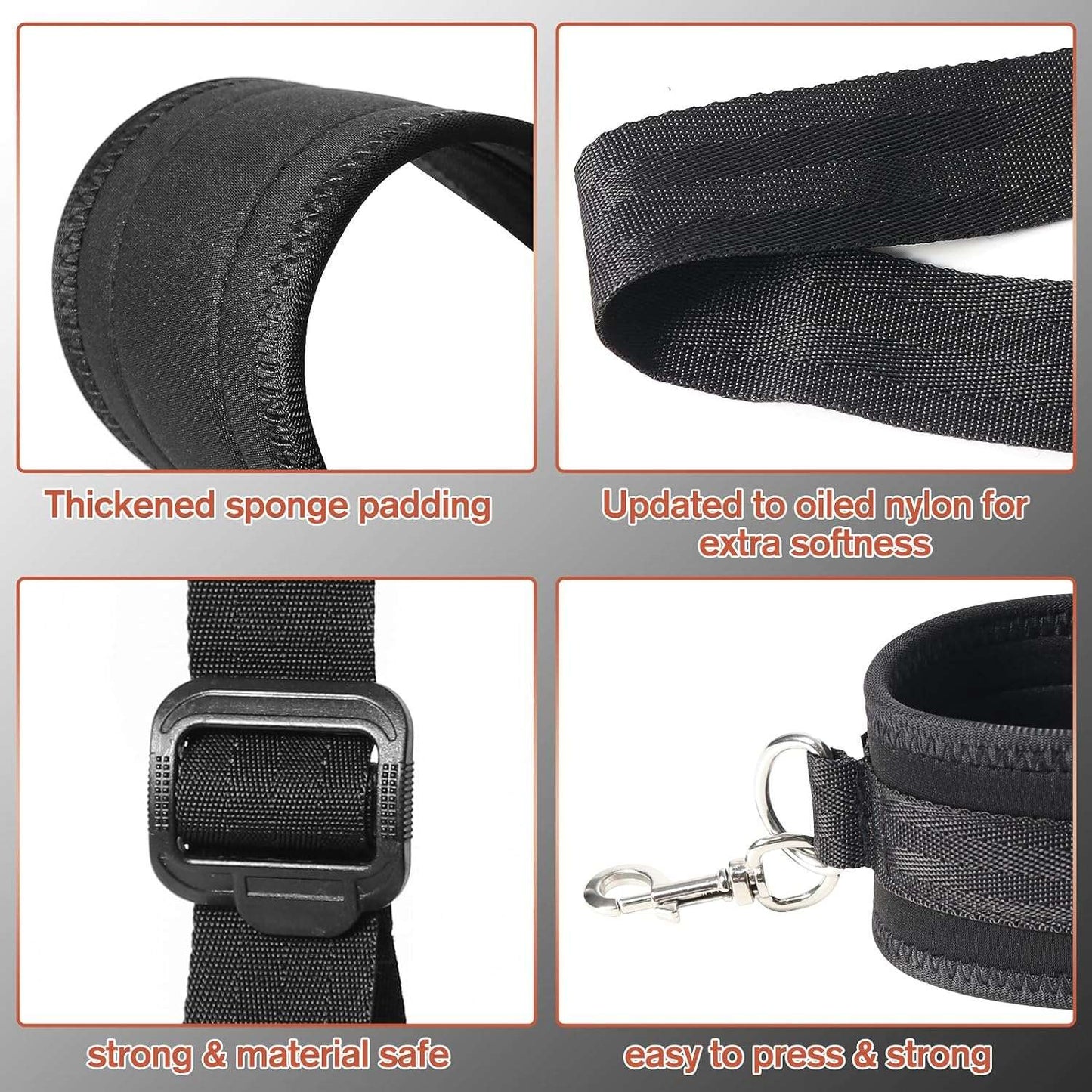 PassionBind Neck - to - Thigh BDSM Restraints - SinfulX