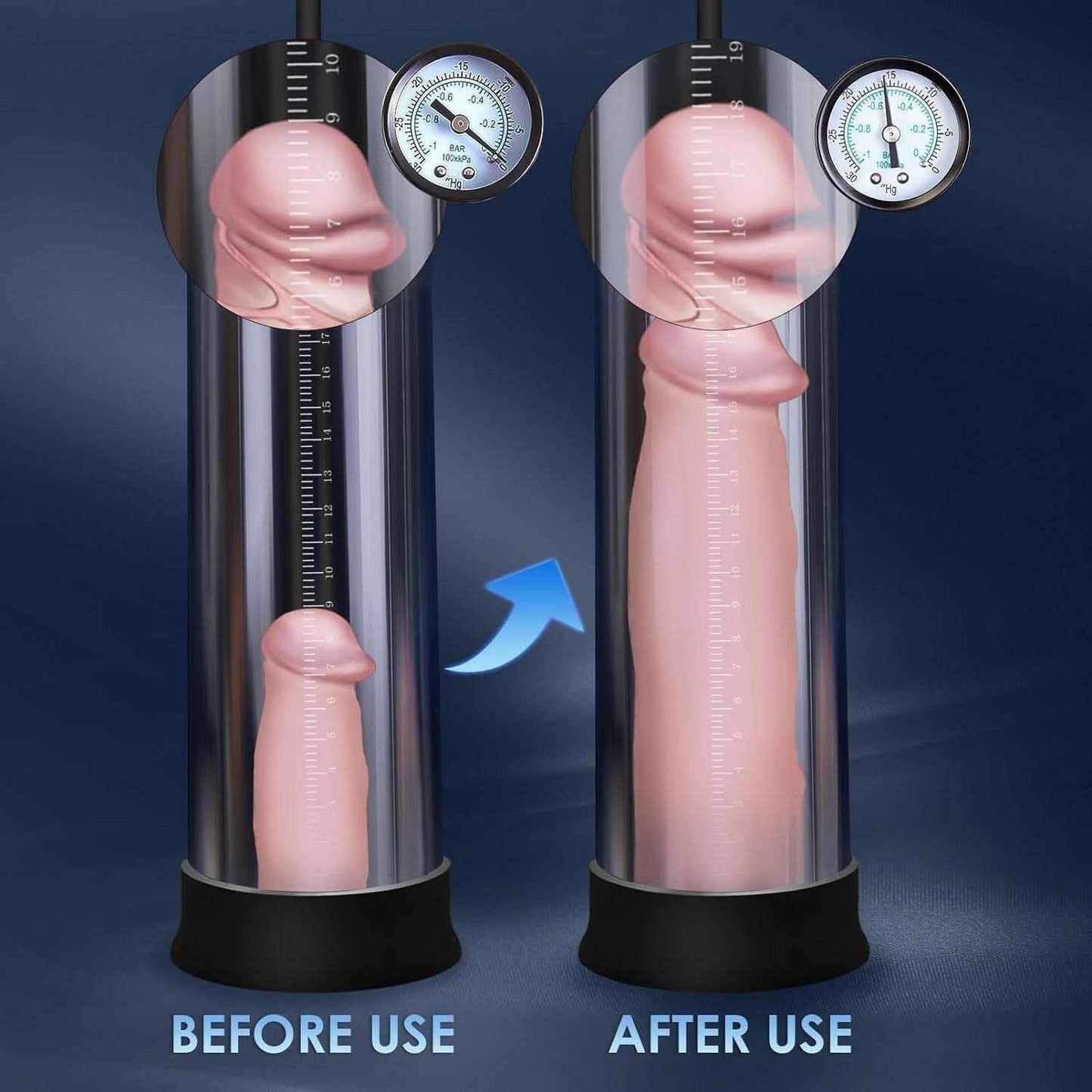 PowerPull Manual Penis Enlargement Pump - SinfulX