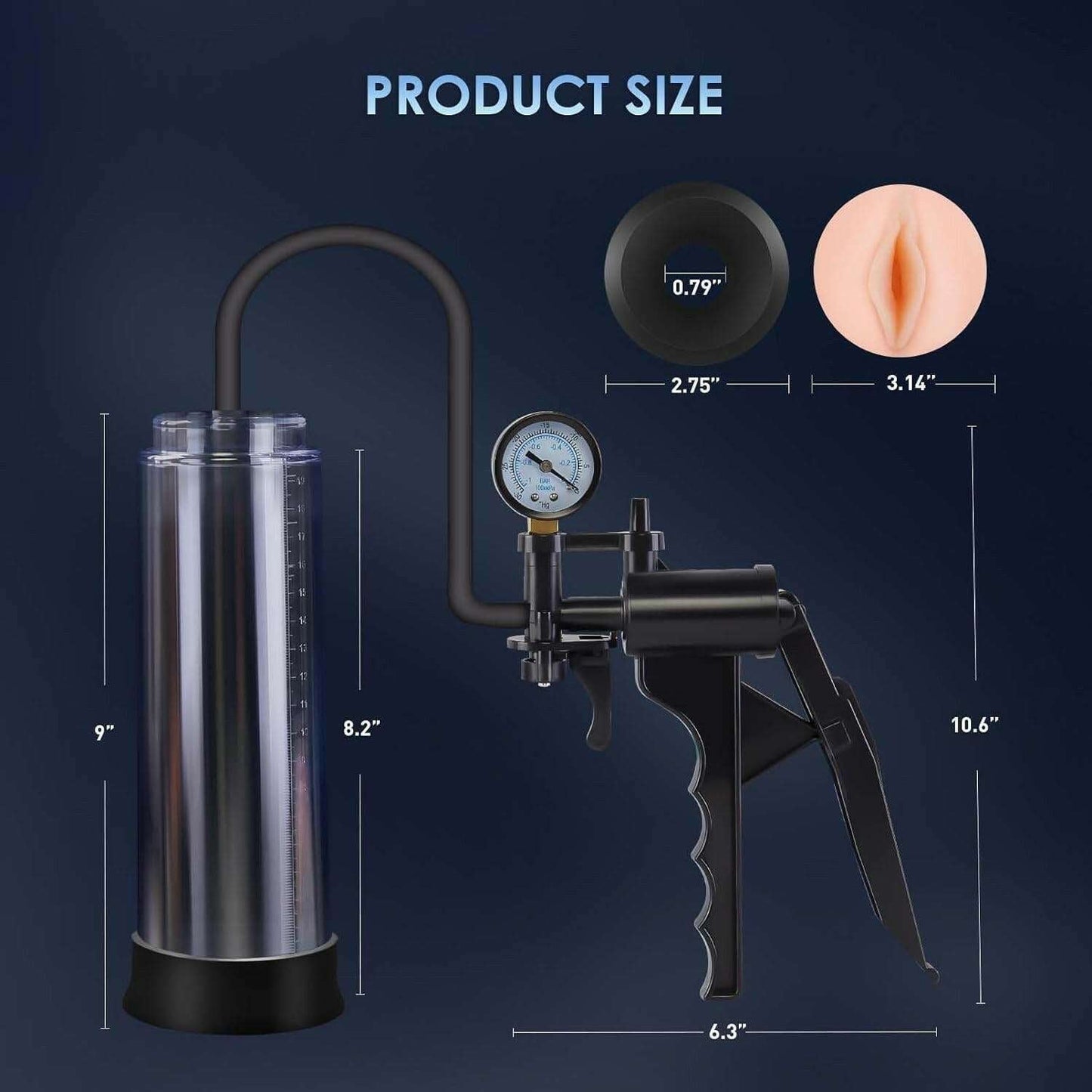 PowerPull Manual Penis Enlargement Pump - SinfulX