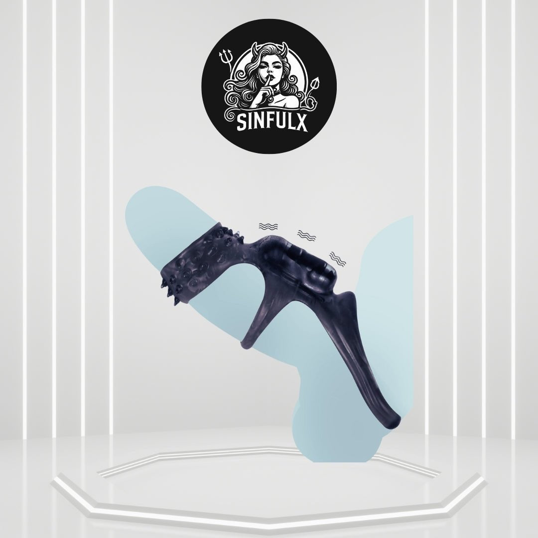 PulseLoop Bullet Vibrator Penis Sleeve - SinfulX