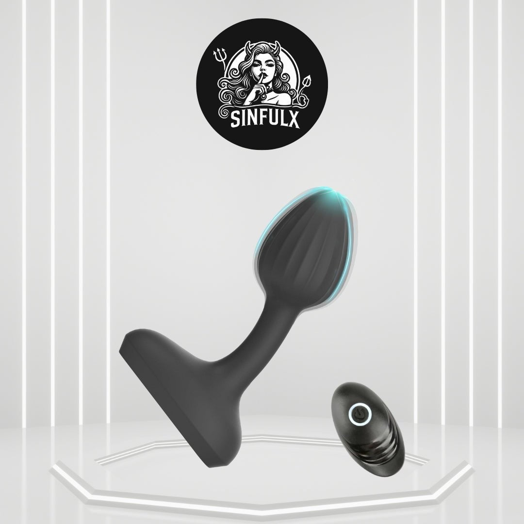 RhythmEmbrace Remote Control Prostate Massager Anal Plug - SinfulX