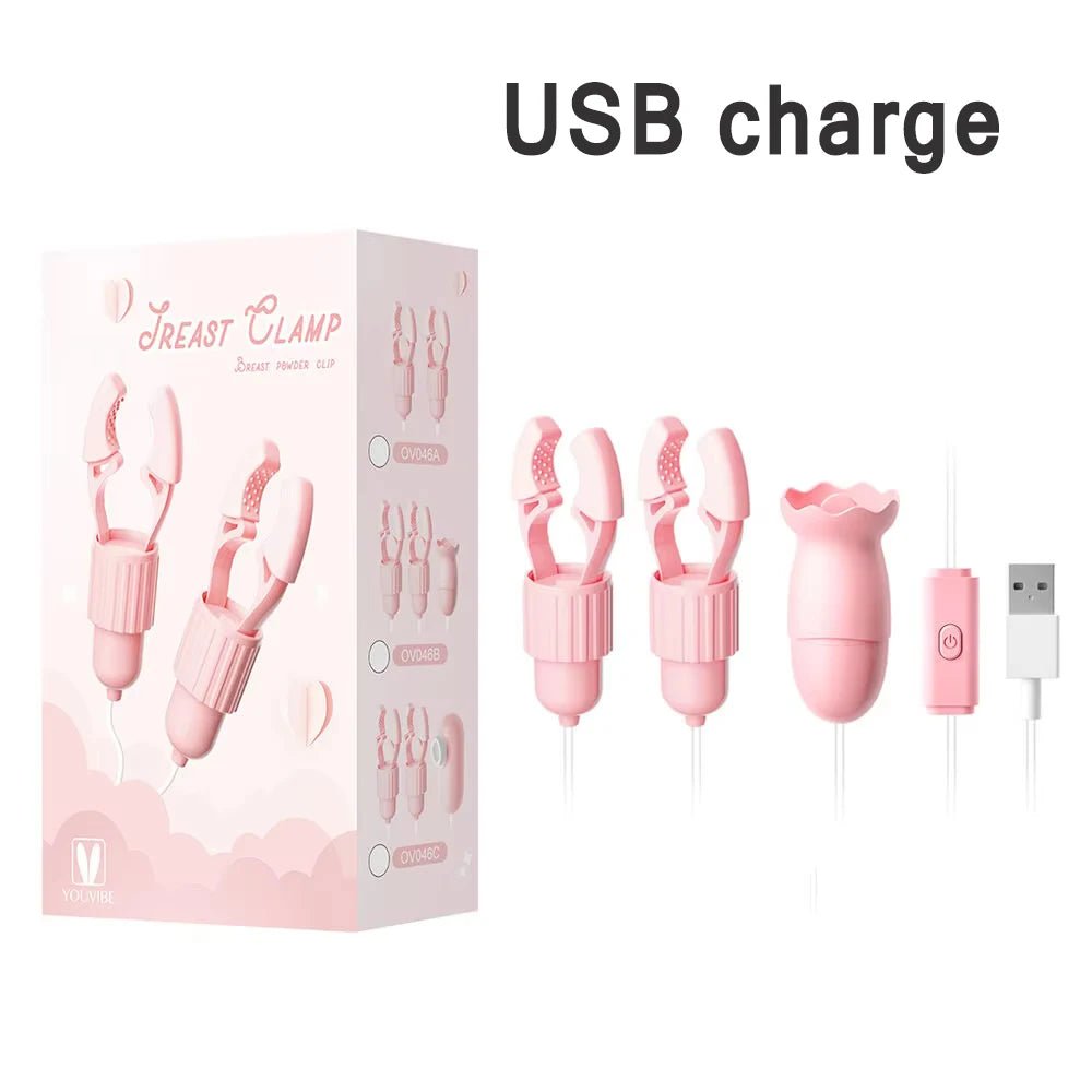 PulseLick Nipple Tease Clamps - SinfulX - Personal Care > Sexual Wellness > Nipple Stimulator
