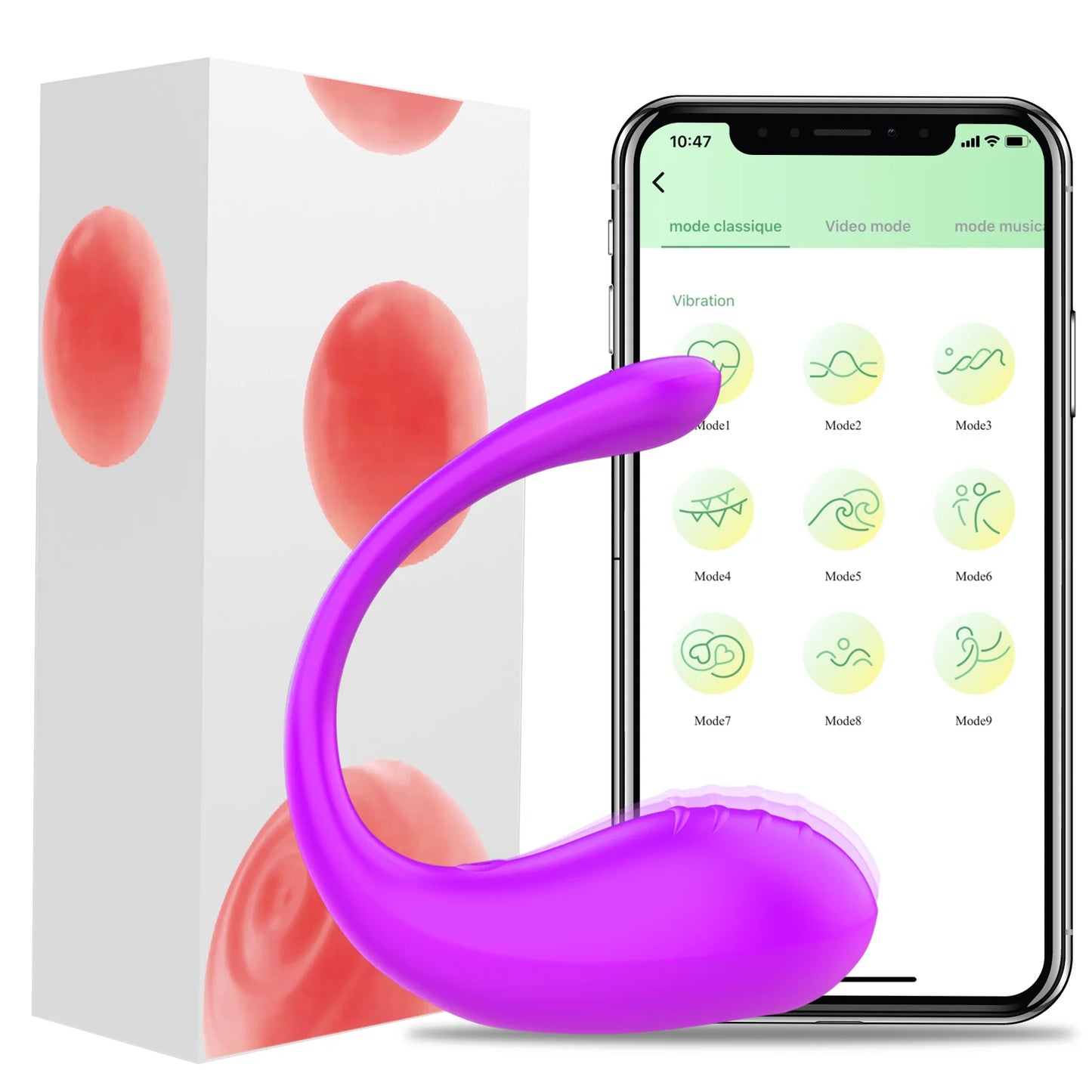 SyncWave App Control Wearable Egg Vibrator - SinfulX - Personal Care > Sexual Wellness > Egg Vibrator