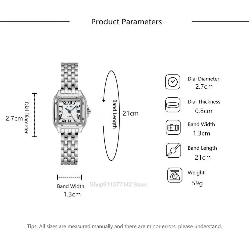 Women’s Luxury Roman Numerals Square Watch