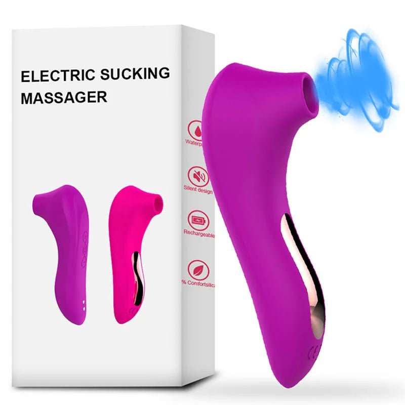 AeroBloom 7X Clitoral Suction Vibrator - SinfulX - Personal Care > Sexual Wellness > Clitoral Suction Vibrator