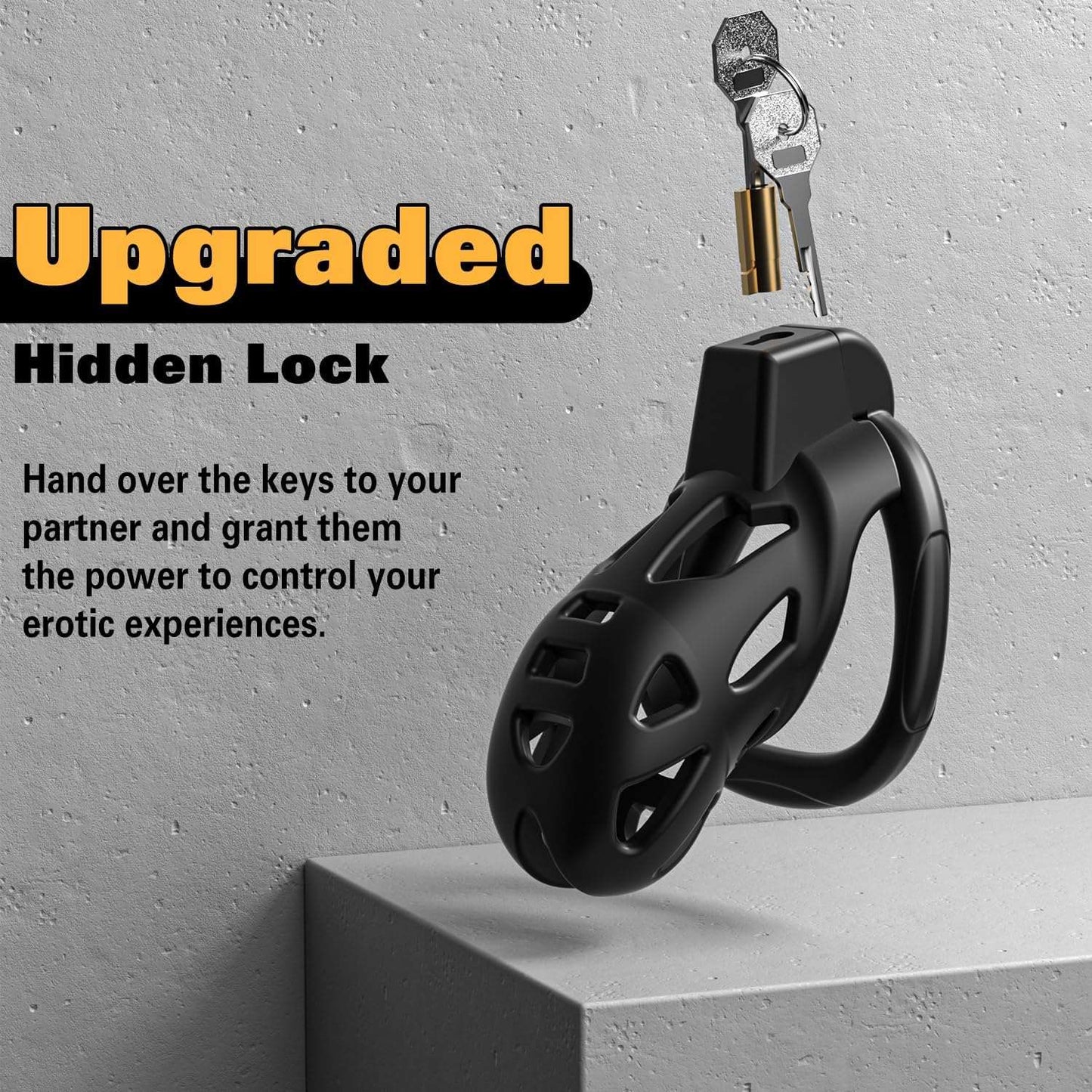 SecureVault BDSM Male Chastity Cage - SinfulX