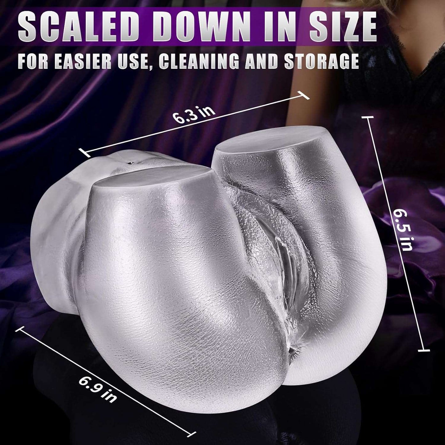 SeeThroughSerenity Transparent Sex Doll Torso - SinfulX