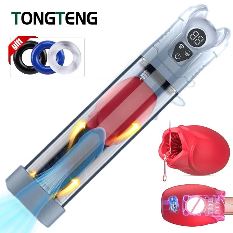 VoltRise VoltRise LCD Pump Trainer - SinfulX - Personal Care > Sexual Wellness > Penis Pump