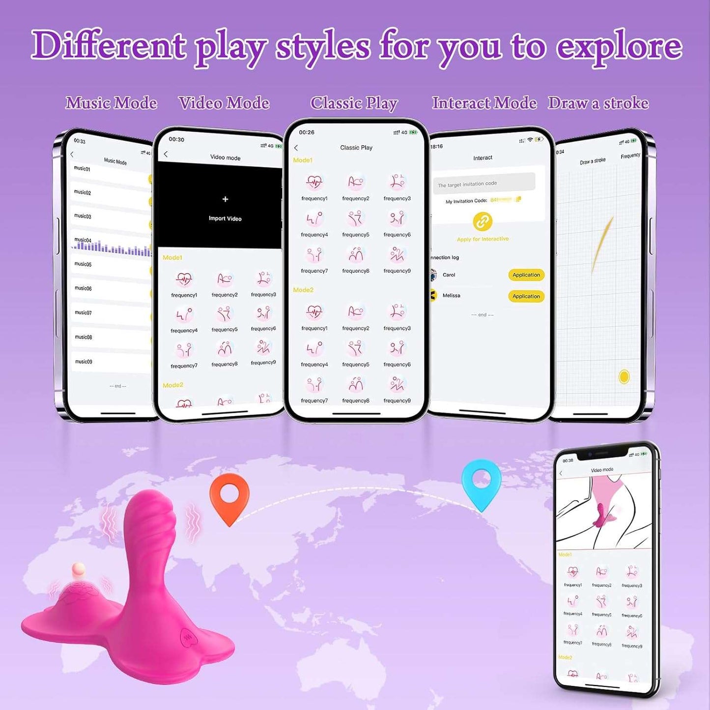 SereneJourney Remote Control G - Spot & Clit Stimulator - SinfulX