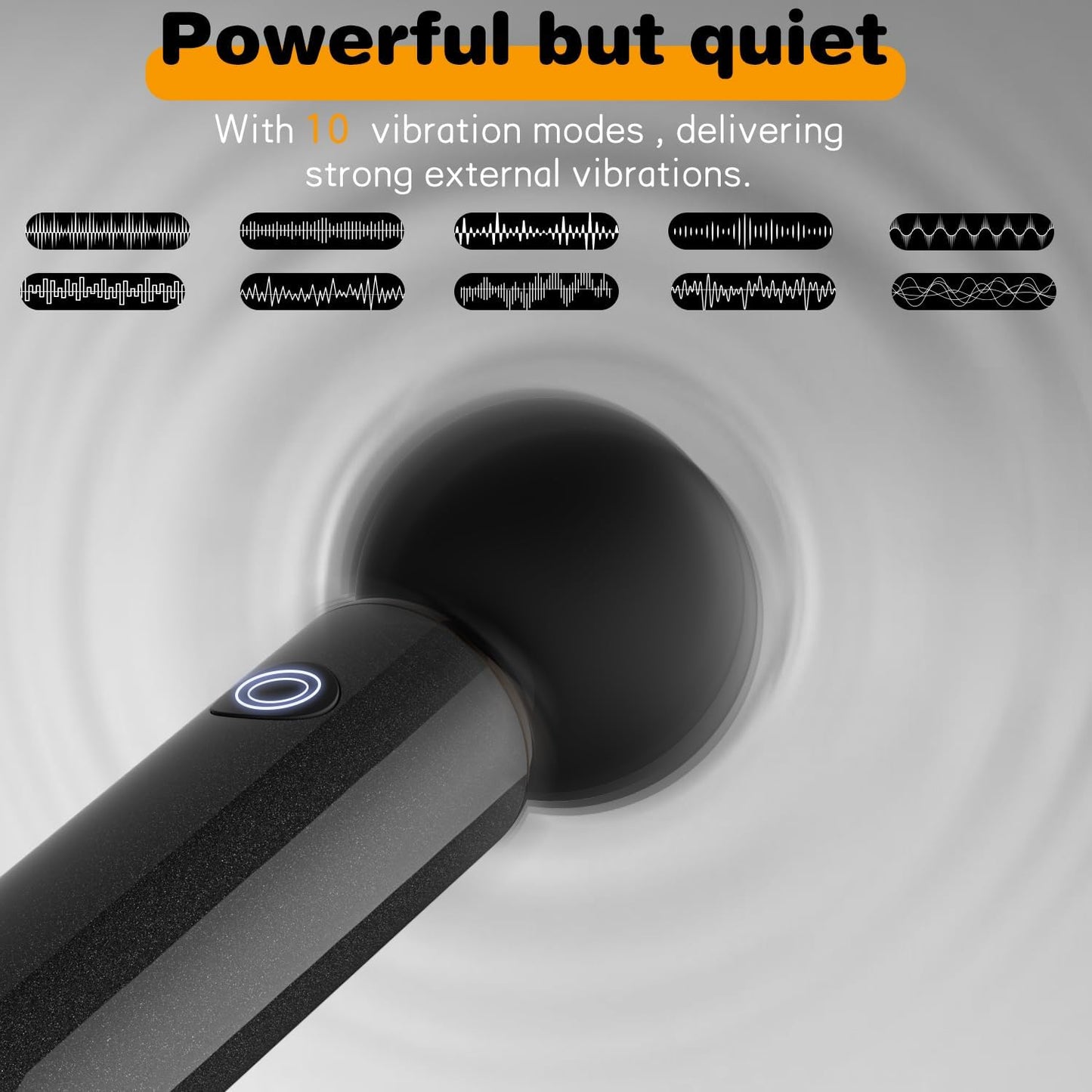 SerenityVibe Clitoral Stimulation Wand Vibrator - SinfulX
