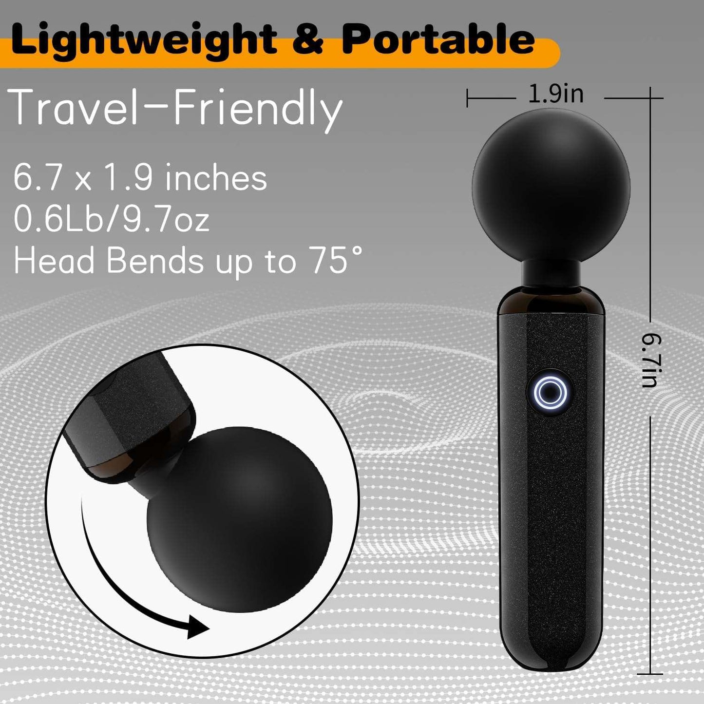 SerenityVibe Clitoral Stimulation Wand Vibrator - SinfulX
