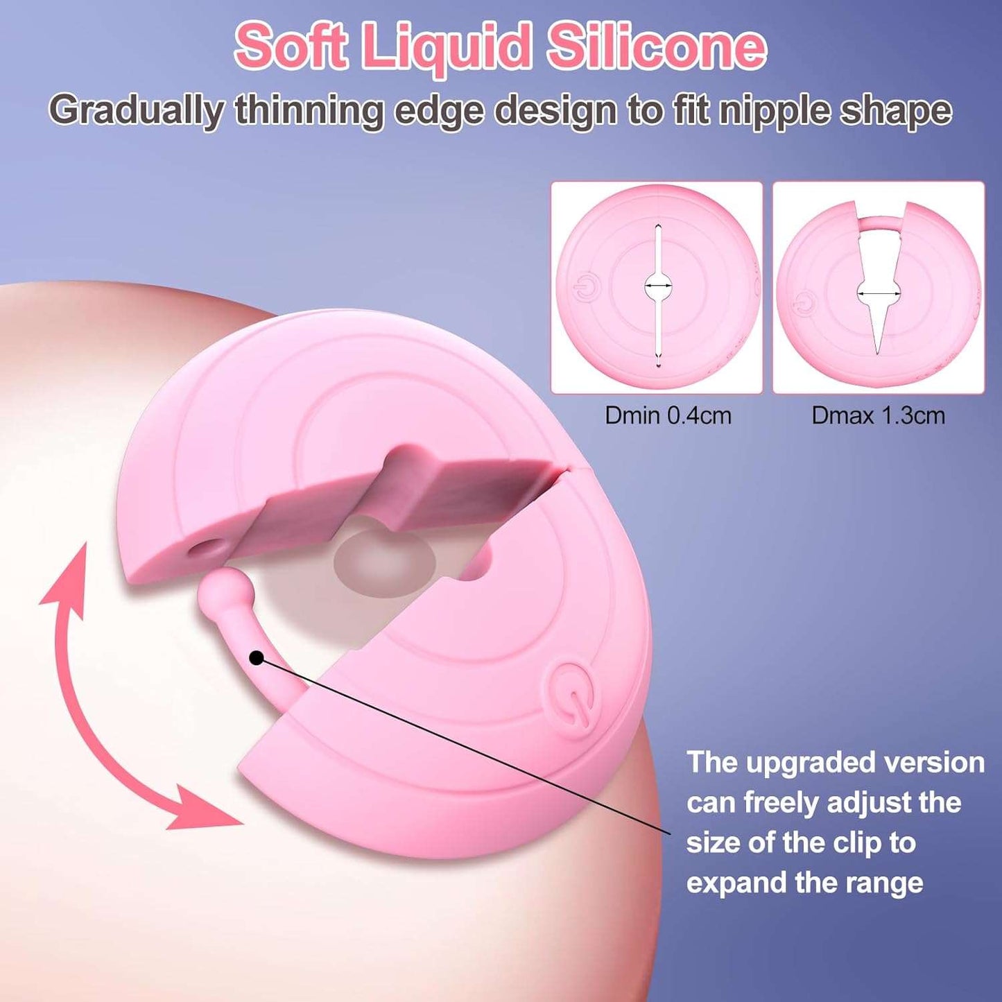 SilentBliss Remote Control Nipple Clamps - SinfulX