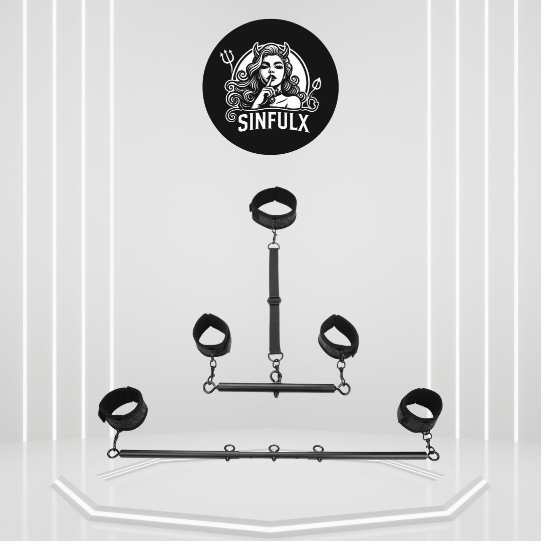 SpreaderControl BDSM Spreader Bar Restraints - SinfulX