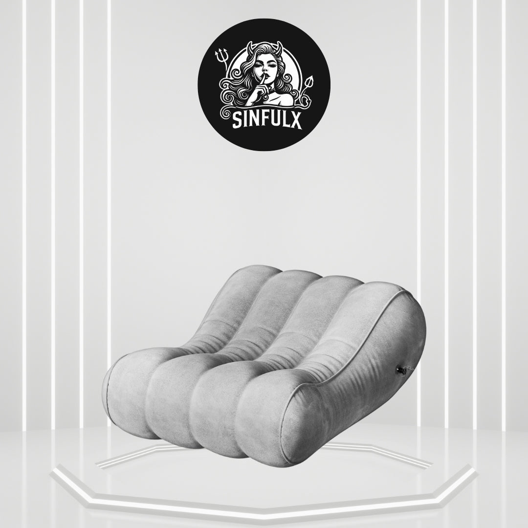 SuperL Inflatable Sex Position Wedge Pillow Chair SinfulX SuperL Inflatable Sex Position Wedge Pillow Chair SinfulX