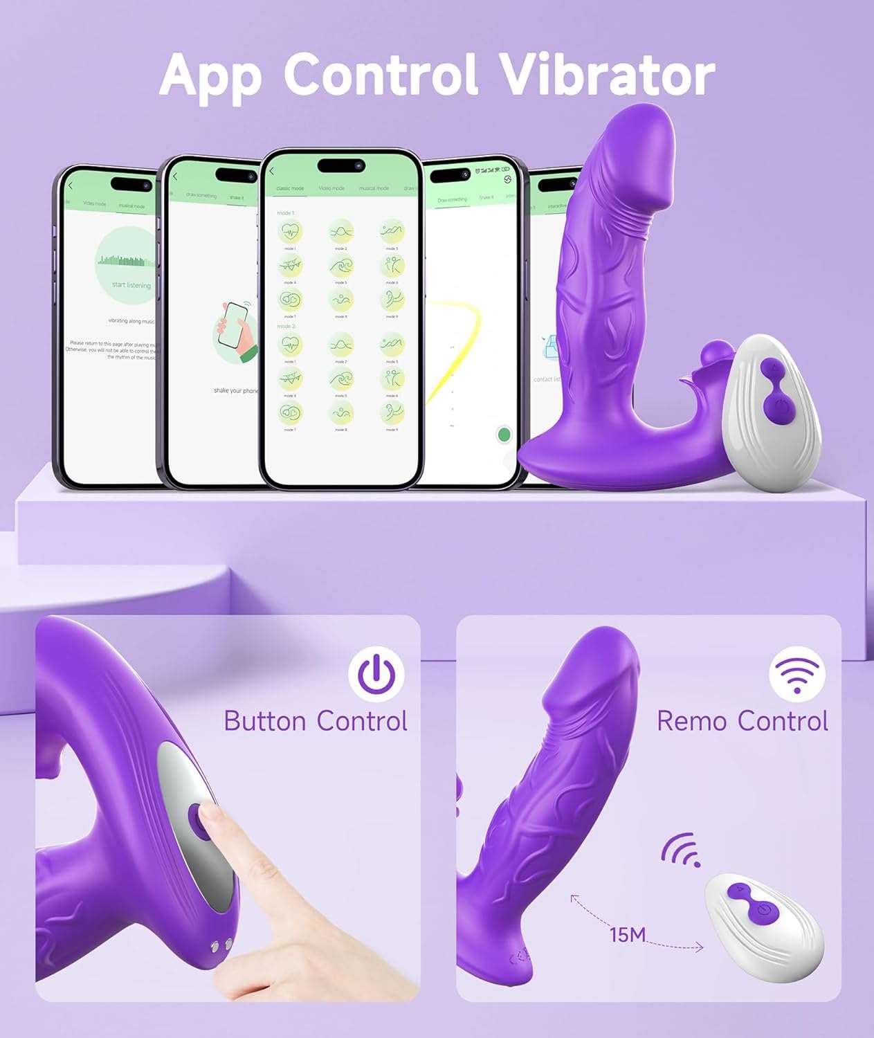 SyncSensation Clitoral Massage Vibrator - SinfulX