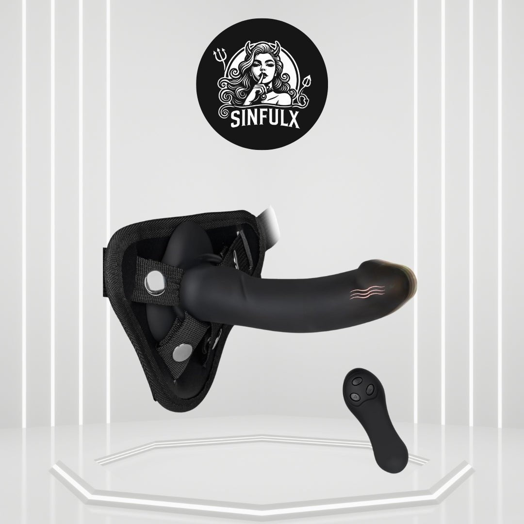 SyncStrap Remote Control Dildo Vibrator Strap - On - SinfulX