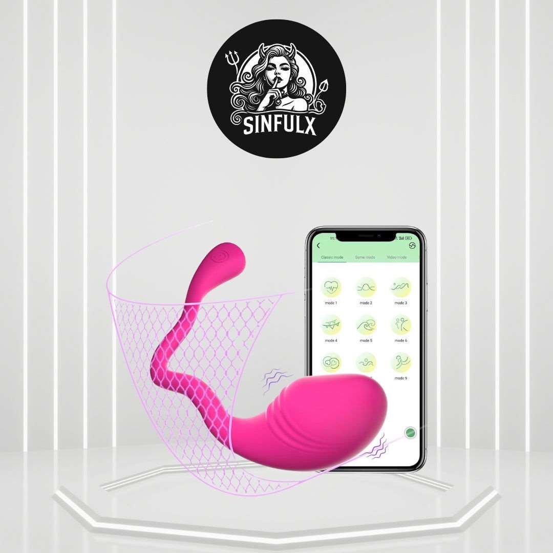 SyncVibe App Control Discreet Egg Vibrator - SinfulX