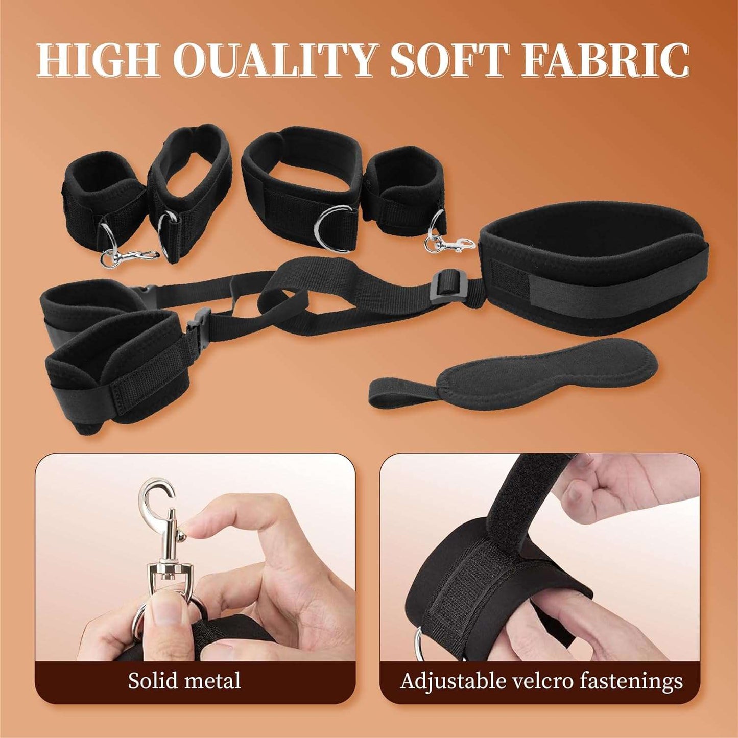 TetheredFlex Beginners BDSM Bondage Kit - SinfulX