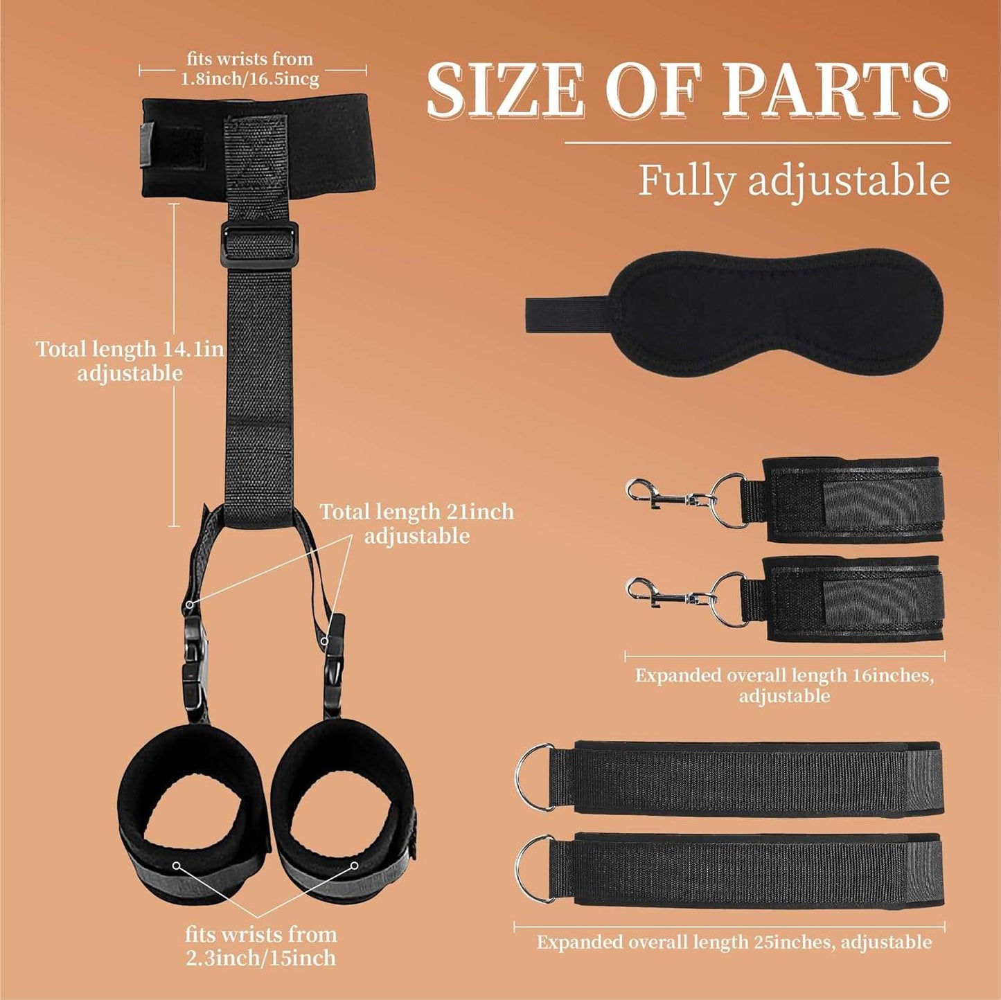 TetheredFlex Beginners BDSM Bondage Kit - SinfulX